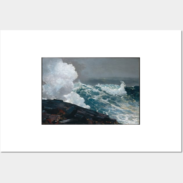 Northeaster by Winslow Homer Wall Art by CANJ72